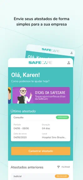 Game screenshot SafeCare Saúde apk