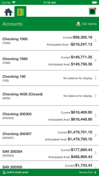 How to cancel & delete North Shore Bank Business from iphone & ipad 4