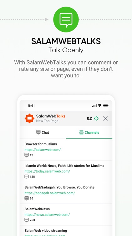 SalamWeb: Browser for Muslims screenshot-4