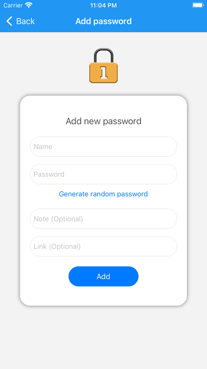 Mivanela One Password
