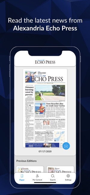 Alexandria Echo Press E-Paper(圖1)-速報App