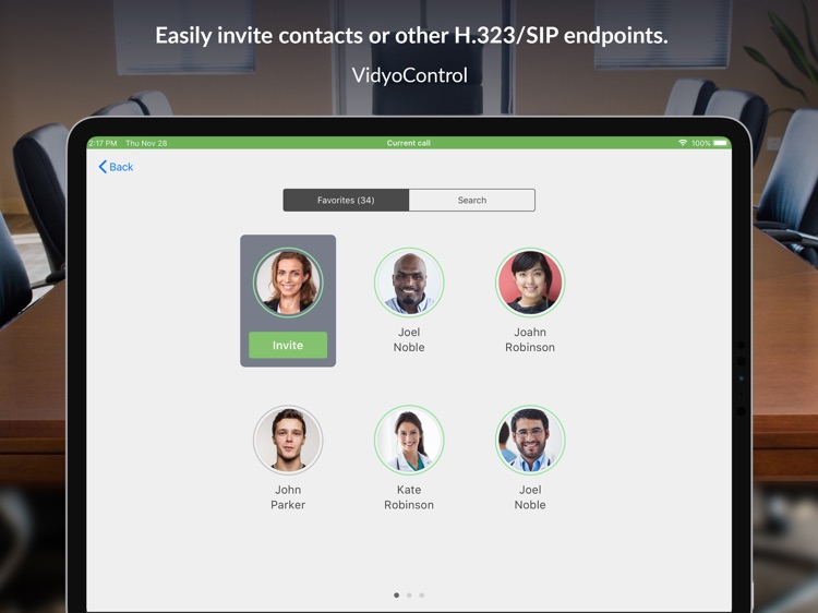 VidyoControl screenshot-3