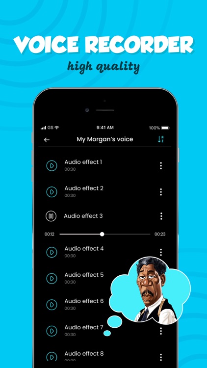 Morgan Voice - Voice Changer screenshot-4