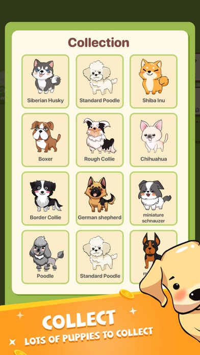 screenshot of Puppy Town - Merge & Win 6