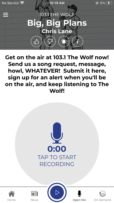 How to cancel & delete 103.1 The Wolf from iphone & ipad 4