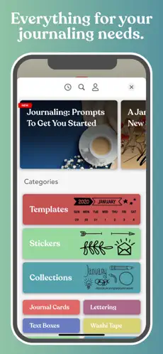 Screenshot 5 Zinnia Journal & Planner iphone
