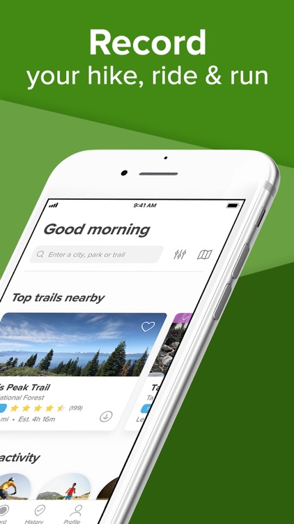 AllTrails: Hike, Bike & Run