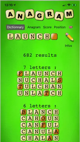 Game screenshot MyAnagrams hack