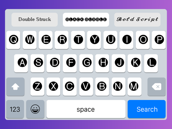 Fonts for iPhones - Keyboard screenshot 2