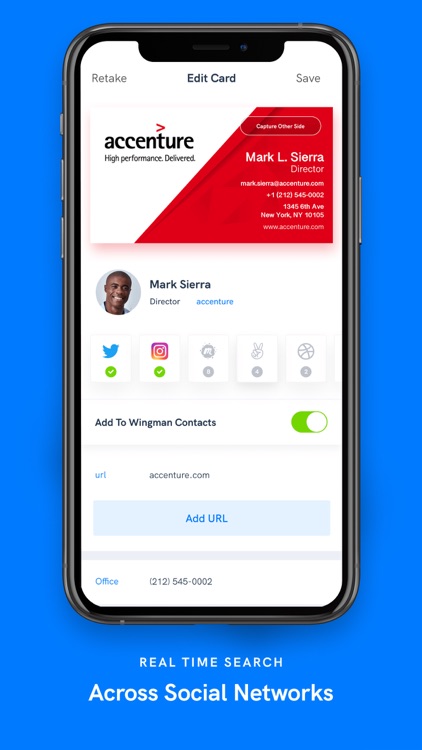 Wingman: Business Card Scanner screenshot-7