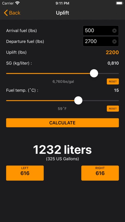 Airro Aviation Fuel Calculator screenshot-3