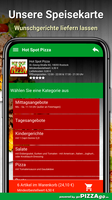 Hot Spot Pizza Rostock screenshot 4