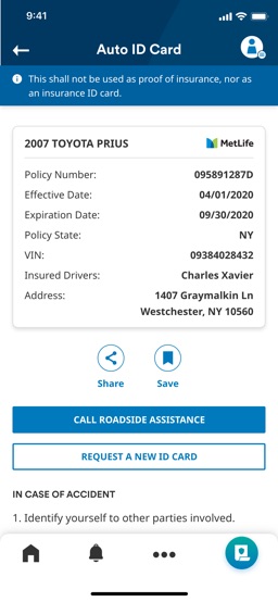MetLife US App app screenshot