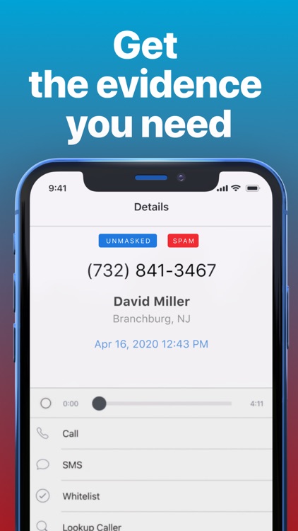 TrapCall: Reveal No Caller ID screenshot-3