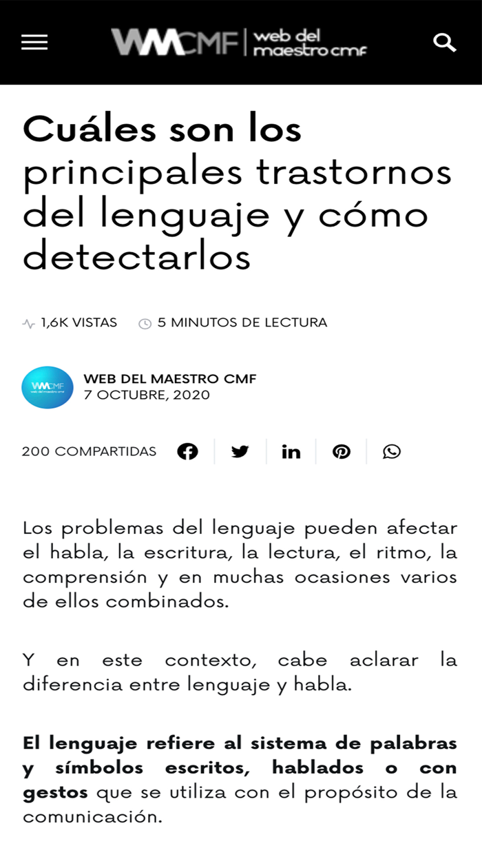 Web del Maestro CMF