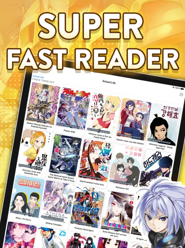 Screenshot 5 Manga Max - Manga Reader iphone