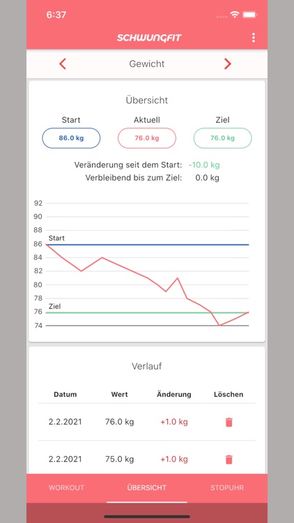 Schwungfit screenshot-5