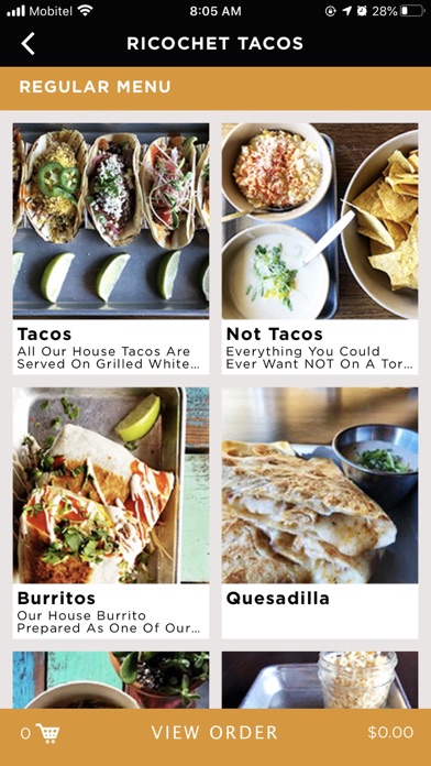 Ricochet Tacos screenshot 3