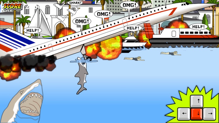 Miami Shark Flash Game - The Shark Menace Takes a Trip to Miami