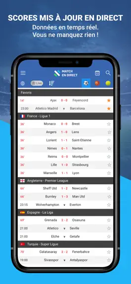 Game screenshot Match en Direct - Live Score apk