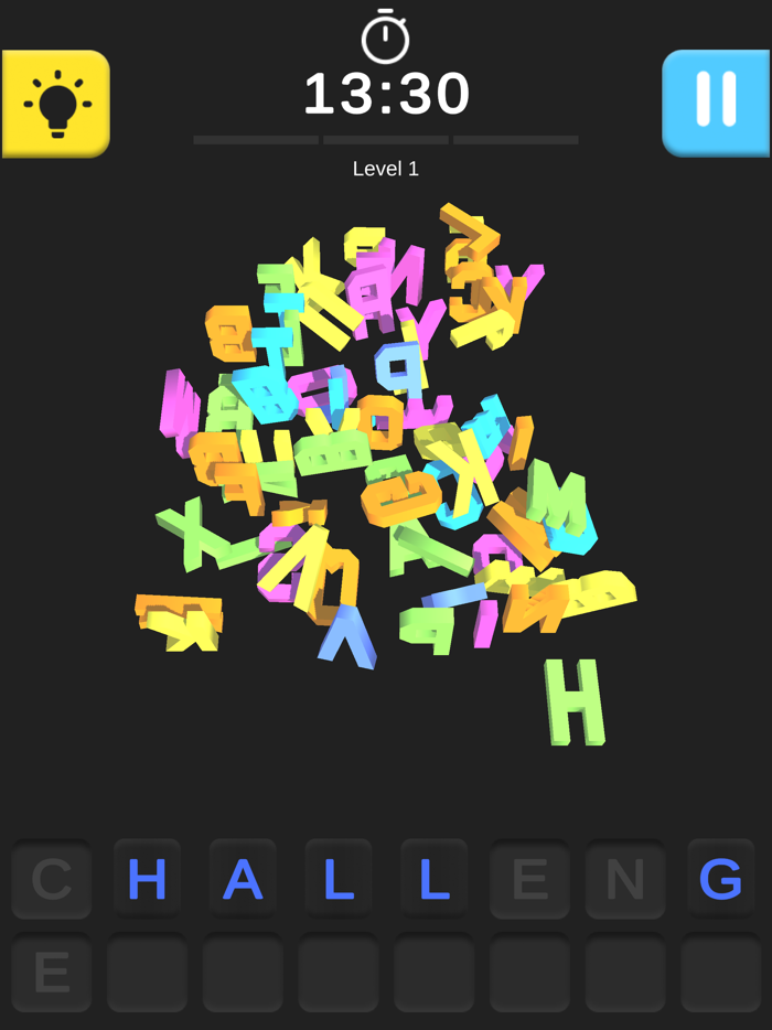 Find Words 3D