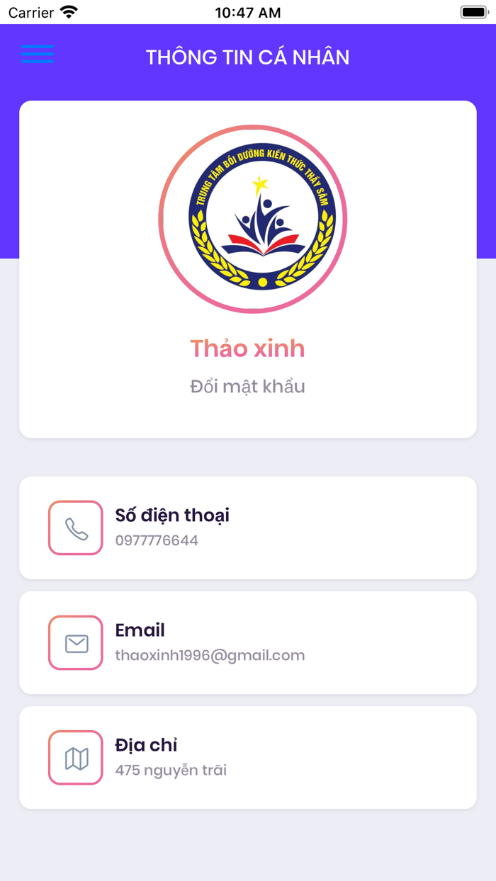 Trung tâm Thầy Sâm