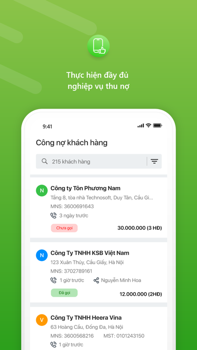 AMIS Thu nợ screenshot 2