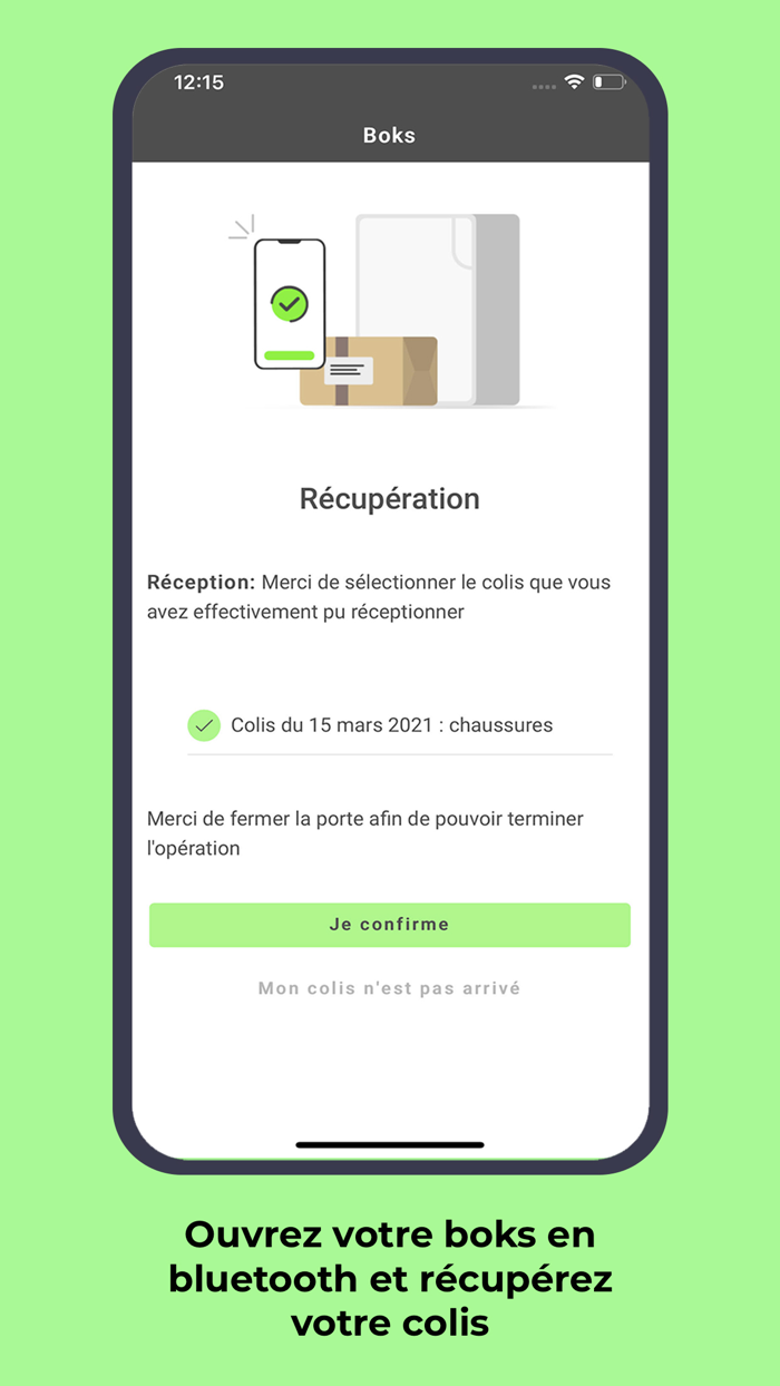 Boks  boite à colis connectée