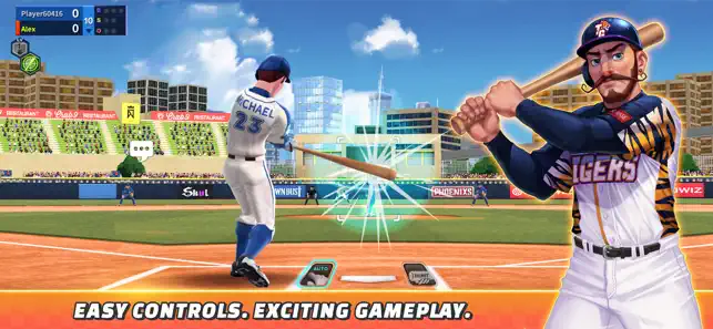 Baseball Clash: Real-time game, game for IOS