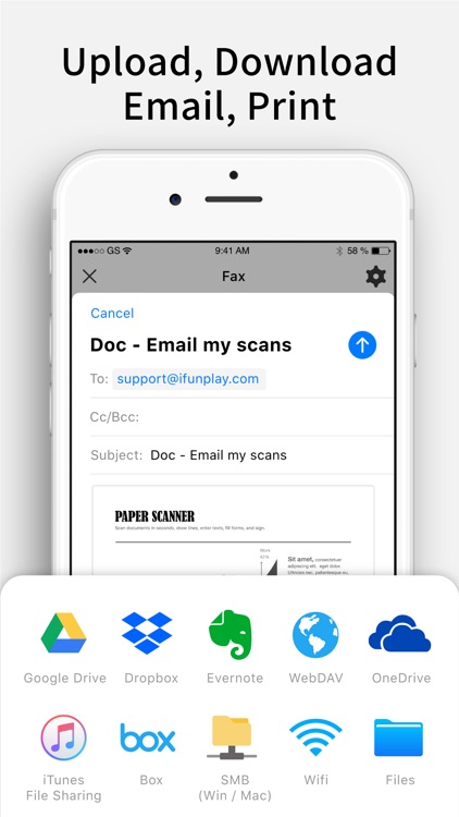 Doc Scan - PDF Scanner Fax screenshot-6