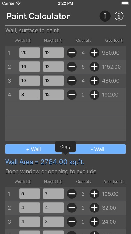 Paint Calculator Plus screenshot-3