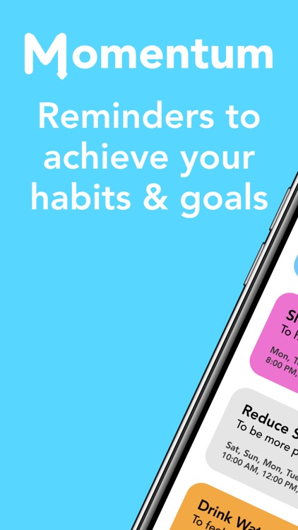 Momentum - Habit Reminders