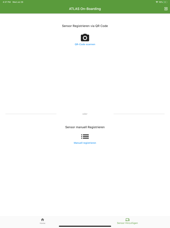 ATLAS - LoRaWan OnBoarding