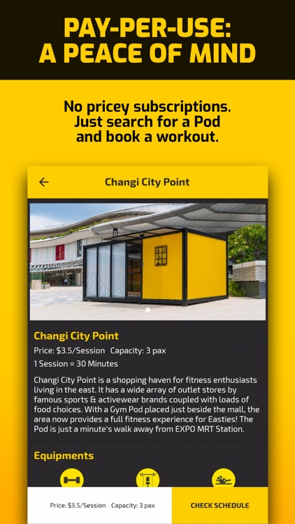 Connect@Changi by The Gym Pod