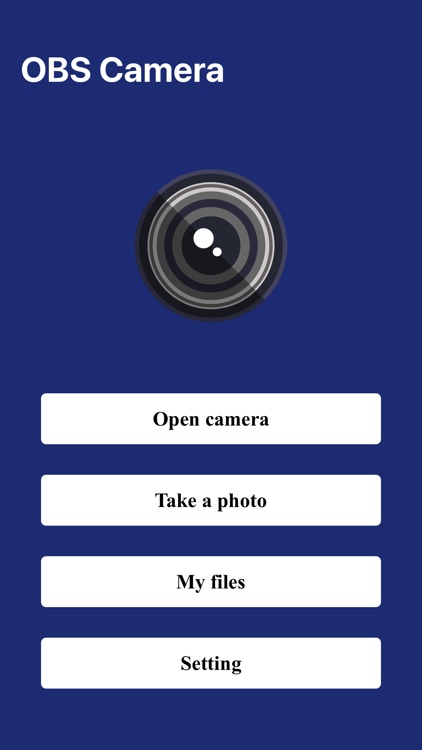 OBS Studio Camera