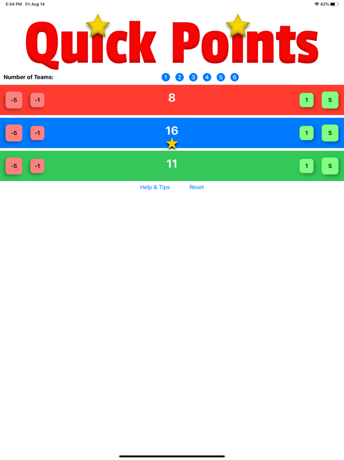 Quick Points for Teachers