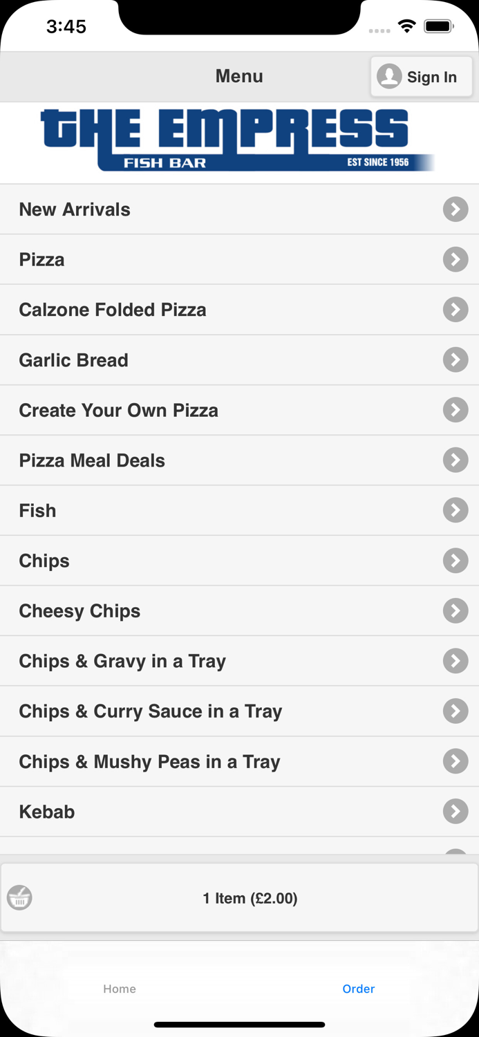 The Empress Fish Bar