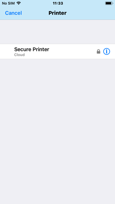 HP JetAdvantage Secure Print screenshot 4