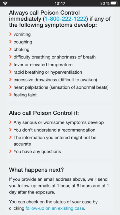 webPOISONCONTROL® Poison App screenshot-8
