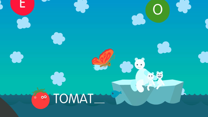 Completar palabras con vocales