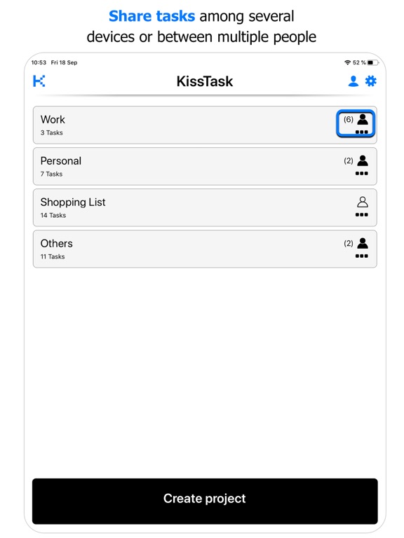 KissTask : Task List Manager screenshot 6