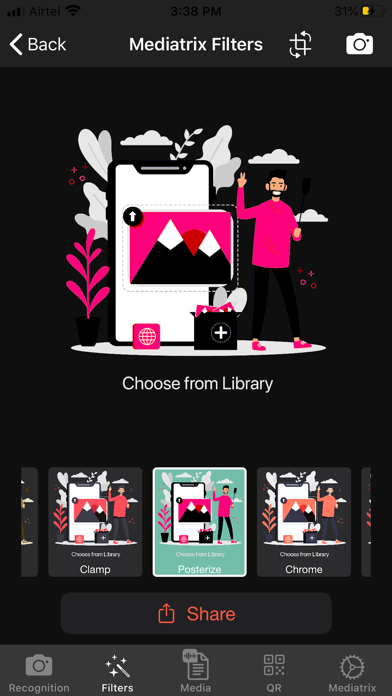 Mediatrix App screenshot