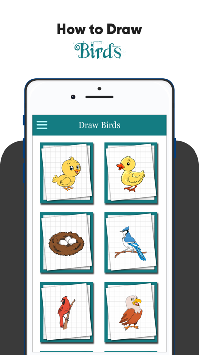 How to cancel & delete How to draw Birds Step by step from iphone & ipad 4