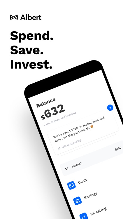 Albert: Mobile Banking screenshot-0