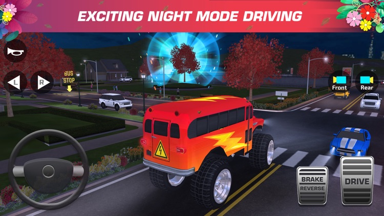 School Bus Simulator Drive 3D screenshot-1