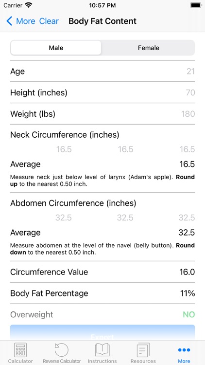 ACFT Calculator and Resources screenshot-4