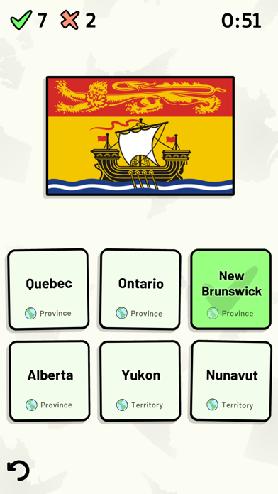 Canadian Provinces & Ter. Quiz screenshot 2