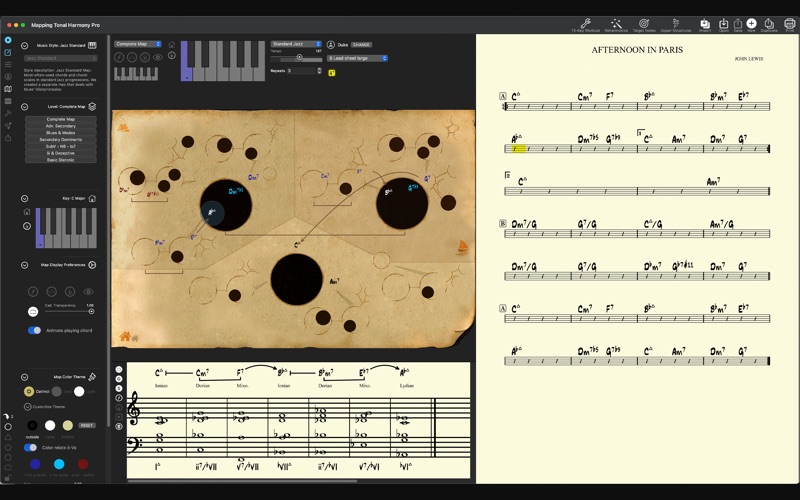 Mapping Tonal Harmony Pro