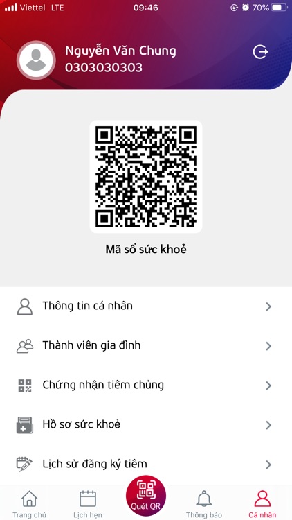 Sổ sức khỏe điện tử screenshot-3