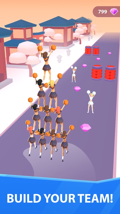 Cheerleader Run 3D screenshot-1